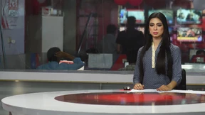 Nachrichtensprecherin macht Schlagzeilen