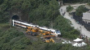 Kranwagenfahrer nach Zugunglück in Taiwan in Haft