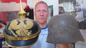 Pickelhaube als Siegerschraube 