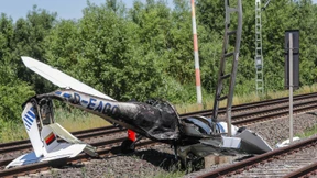 S-Bahnstrecke nach Flugzeugabsturz wieder frei
