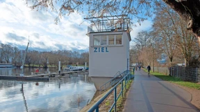 Marodes Boothaus und Mangel an Liegeplätzen