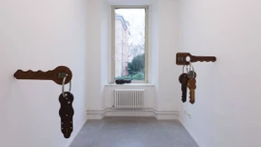 Die Wurst wird zugenäht