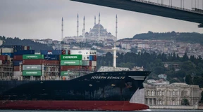 Deutscher Frachter ist in Istanbul eingelaufen