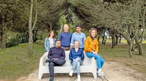 Ein Einhorn kämpft gegen Lebensmittelverschwendung