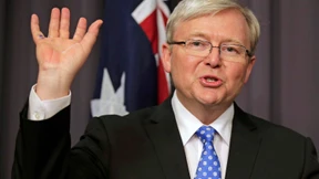 Kevin Rudd als Premierminister vereidigt