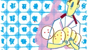 Knusprig durch Kiessteine 