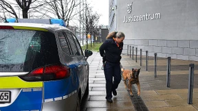 Polizei evakuiert Justizzentren