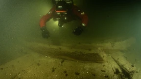400 Jahre altes Schiffswrack in Travemündung vor Lübeck entdeckt
