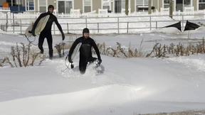 „Ich war heute zum ersten Mal surfen“