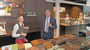 Schatten auf dem Schokoladenreich