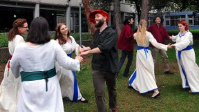 Wie wäre es, an einer mittelalterlichen Uni zu studieren?