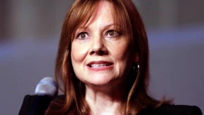 GM-Chefin vorm Kongress