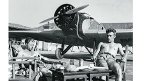 Heldenhaftes Fliegerleben