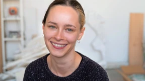 Ist am liebsten in ihrem Atelier