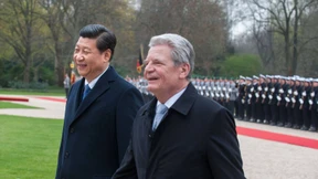 Xi Jinping zu Gast in Berlin