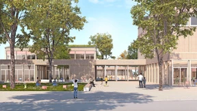 Wie eine der einst schönsten Schulen Frankfurts wieder schön werden soll