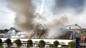 Berühmte Konzerthalle brennt