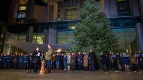 Weihnachtszauber im Kanzleramt