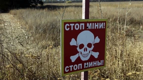 Mit Landminen gegen die russische Bedrohung