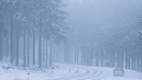 Viele Unfälle auf glatten Straßen