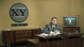 Die Spur des Außenbordmotors