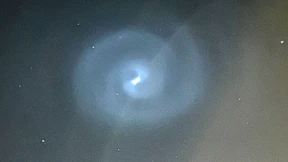 Kreisende Kerosinkristalle