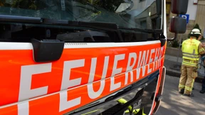 Großbrand in Kasseler Lagerhalle