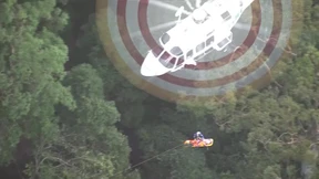 Erdrutsch in den Blue Mountains