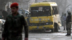 Selbstmordanschlag auf Regierungsbus in Afghanistan