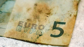 Die Bundesbank kämpft mit verschlammten Geldscheinen