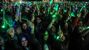 Weltrekord als leuchtender Protest