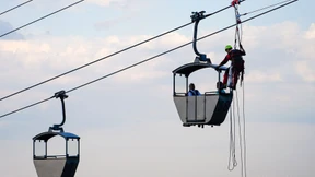 Nach technischem Defekt 41 Passagiere aus Gondelbahn gerettet