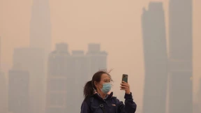 New York versinkt im Nebel