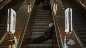 Zorn über verschlossene Bunker in Kiew