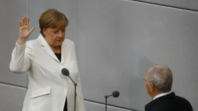 Bundeskanzlerin Merkel legt Amtseid ab
