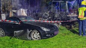 Leiche nach Brand auf Campingplatz gefunden
