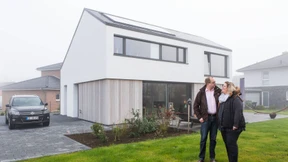 Kleines Haus mit klarer Kante