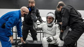 ISS-Crew-Mitglieder zurück auf der Erde