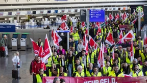 Streik lässt Frankfurter Flughafen stillstehen