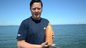 200 Jahre alte Flasche in Danziger Bucht