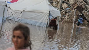 Heftiger Regen verschärft Not im Gazastreifen