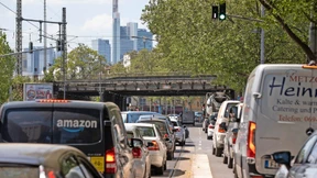 Dauerstau im Frankfurter Osten