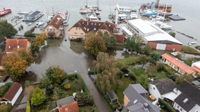 Großes Aufräumen nach Rekordhochwasser