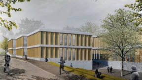 Rebstöcke unter Glaskuppeln