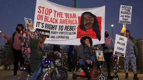 Proteste gegen Polizeigewalt in Amerika