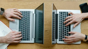 Als Paar im Homeoffice