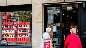 Die Rezession hat begonnen