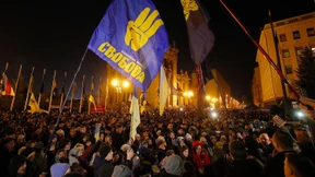 Proteste in Kiew vor Ukraine-Gipfel in Paris