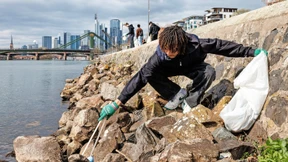 Rekordbeteiligung bei Frankfurter Clean-up-Tagen