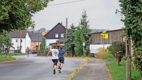 Sie sprinten um die Wette – und werden ein bisschen berühmt